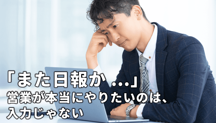 日報入力のイメージ
